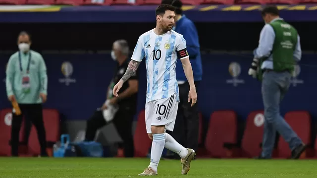 Messi quiere ganar la  Copa América, una cuenta que le duele en el alma