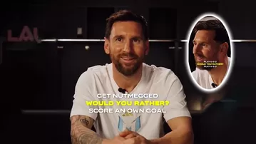 Messi realizó curioso 'Ping Pong' y reveló si será entrenador