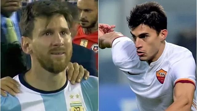 Messi recibió el apoyo de Perotti en decisión de dejar la albiceleste