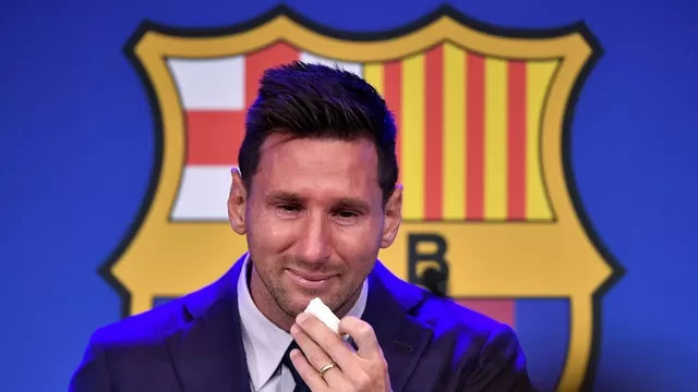 Messi se despidió entre lágrimas de un Barcelona en el que se imaginaba toda la vida