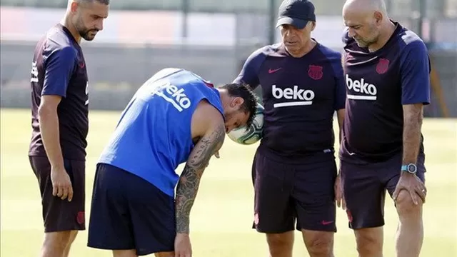Lionel Messi tiene 32 años | Foto: Barcelona.