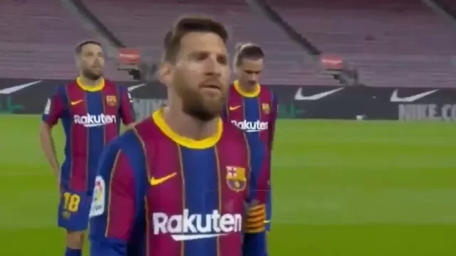 Messi se quejó del árbitro: &quot;Tiene unas ganas de sacarme la tarjeta, increíble&quot;