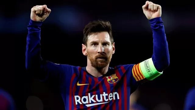 Messi brilló con un triplete ante Real Betis por la Liga española. |  Foto: AFP