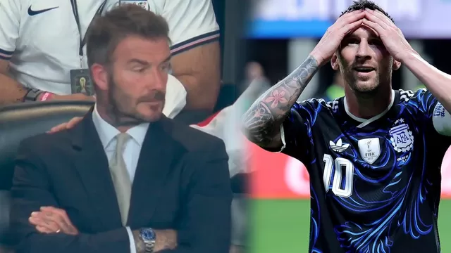 David Beckham tomó decisión con Lionel Messi / Foto: América TV y Argentina / Video: América TV