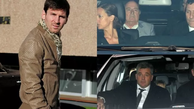 Messi y Blatter despidieron los restos de Julio Grondona en Argentina