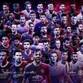 Con Messi y Cristiano: Conoce a los 55 nominados al once FIFA FIFPro