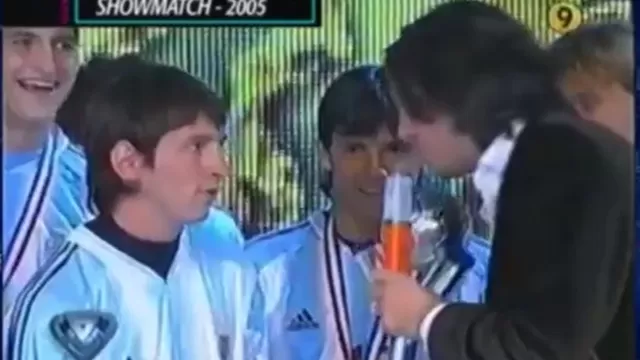 Messi y el día que le contó a Tinelli su deseo de jugar por Argentina
