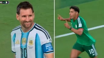 Messi y Farès Chaïbi marcaron, pero el árbitro anuló ambos goles en el Argentina vs Argelia