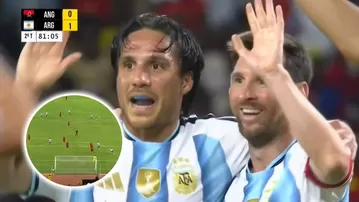 Messi y el golazo para la victoria de Argentina 2-0 sobre Angola
