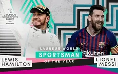 Messi y Hamilton comparten el Premio Laureus al mejor deportista masculino - Noticias de premio-puskas