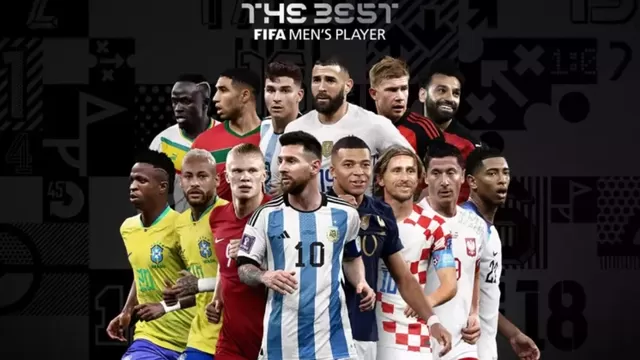 Con Messi y Mbappé a la cabeza: Los nominados al premio The Best de la FIFA