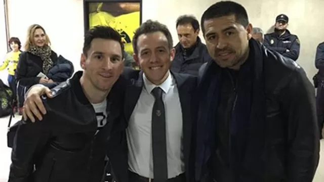 Messi y Riquelme se encontraron tras el 2-2 del Villarreal con Barcelona