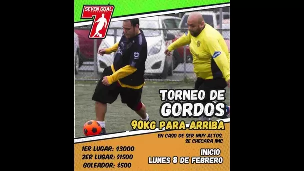 Este es el afiche del torneo.