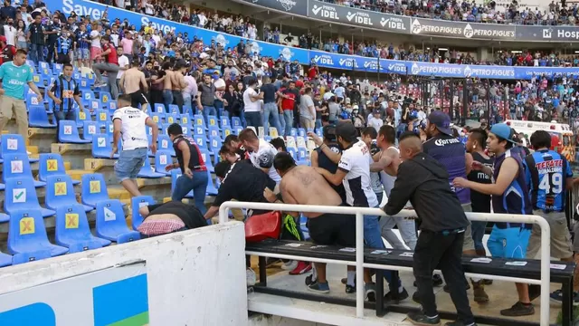 Tragedia en Querétaro. | Foto: AFP/Video: Fútbol en América