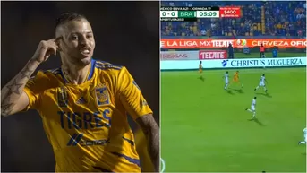 México: Nicolás López marcó un golazo para Tigres desde más de 35 metros