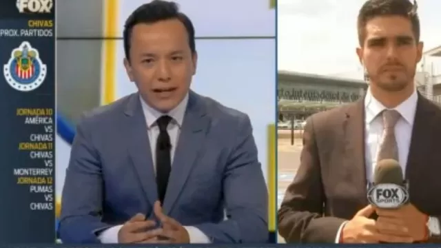 México: reportero de Fox Sports fue atropellado en transmisión en vivo