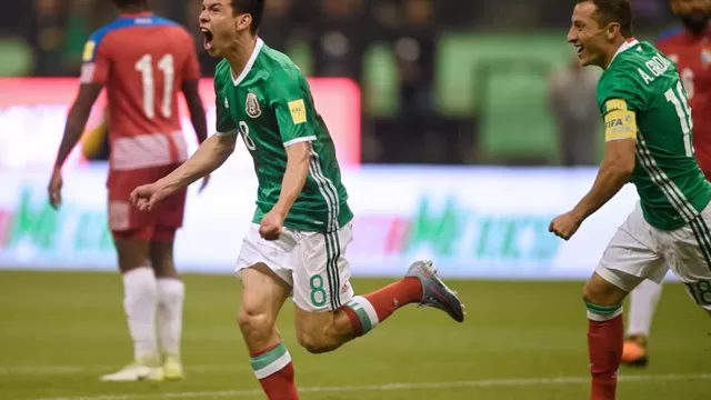 México venció 1-0 a Panamá y selló su clasificación a Rusia 2018