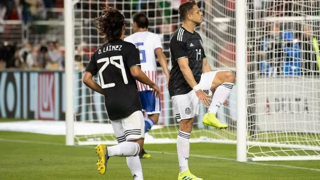 México venció 4-2 a Paraguay en amistoso que marcó el debut de Martino