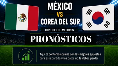 Conoce el pronóstico y las mejores cuotas del partido entre México vs Corea del Sur por el Mundial 2026. | AD Conoce el pronóstico y las mejores cuotas del partido entre México vs Corea del Sur por el Mundial 2026. | AD