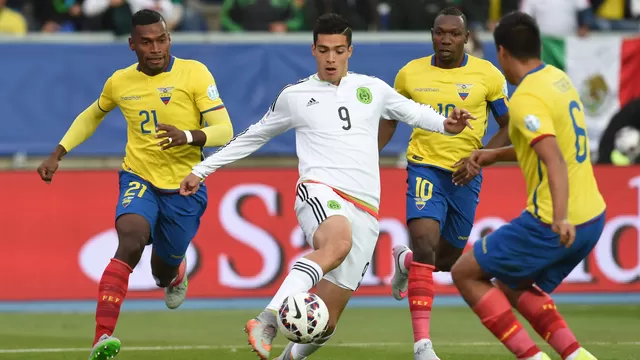 México vs. Ecuador por el Grupo A de la Copa América Chile 2015 (AFP)-foto-1