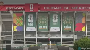 Así luce el Estadio Azteca a días de la inauguración del Mundial