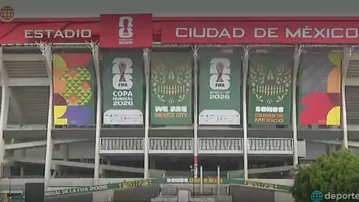 Así luce el Estadio Azteca a días de la inauguración del Mundial