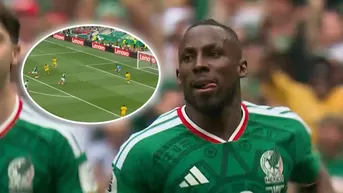 Julián Quiñones anotó el 1-0 de México vs Sudáfrica tras gran disparo
