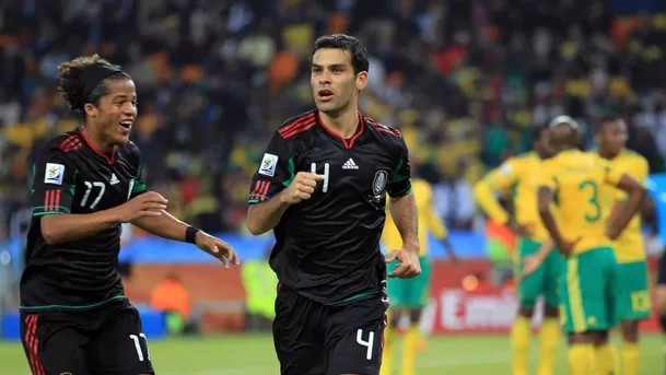 México y Sudáfrica empataron a uno en el Mundial 2010. | Foto: Getty Images México y Sudáfrica empataron a uno en el Mundial 2010. | Foto: Getty Images