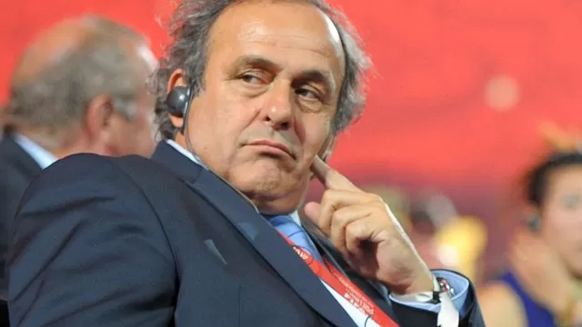 Michel Platini considera &quot;ridículas&quot; las acusaciones de Joseph Blatter