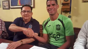 Miguel Curiel, nuevo delantero del Águila (Foto. Facebook)