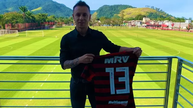 Miguel Trauco vestía el número 13 desde que llegó al Flamengo. | Foto y video: Flamengo