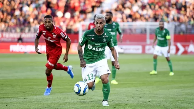 Miguel Trauco, futbolista peruano de 27 años. | Foto: Saint-Etienne