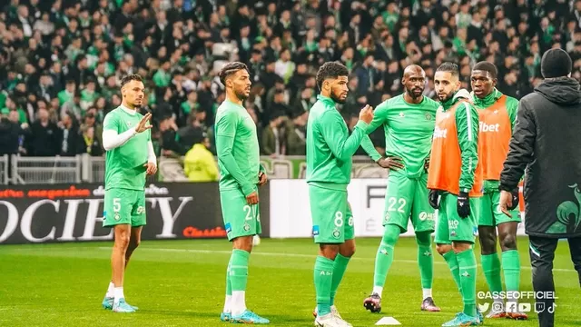 Sin Trauco, Saint-Étienne empató 1-1 ante Troyes  y se complica con el descenso 