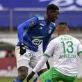 Con Miguel Trauco: Saint Éttiene perdió de visita 1-0 ante Estrasburgo por la fecha 20 de la Ligue 1