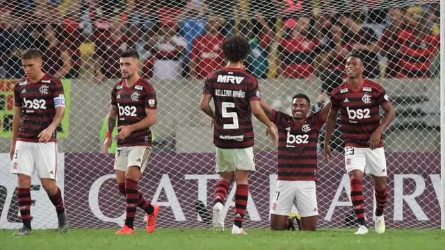 Flamengo goleó 6-1 a San José por la Libertadores | Foto: AFP.