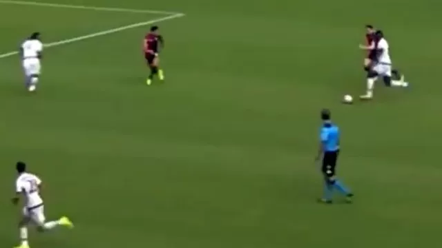 Milan: Balotelli y una brillante rabona para habilitar a Luiz Adriano
