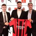 Milan oficializó la contratación del delantero francés Olivier Giroud