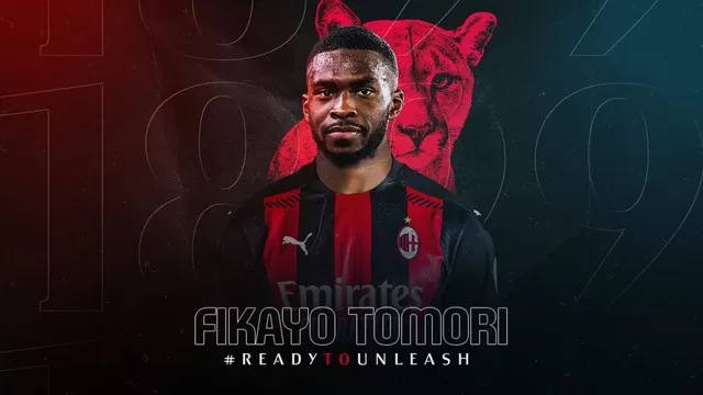 Milan se reforzó con el defensa inglés Fikayo Tomori cedido por el Chelsea