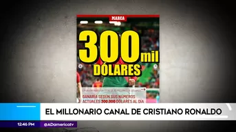 Los millones que ganaría Cristiano Ronaldo como youtuber