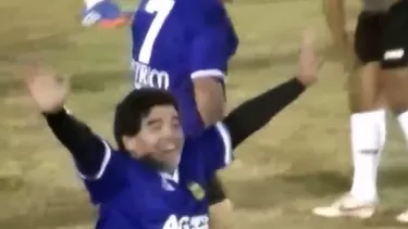 Mira el golazo de vaselina que marcó Diego Armando Maradona Mira el golazo de vaselina que marcó Diego Armando Maradona