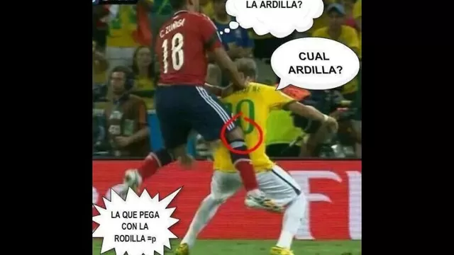 Mira los memes de la fuerte acción que dejó fuera del Mundial a Neymar-foto-1