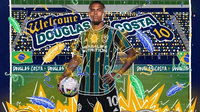 MLS: Douglas Costa jugará en Los Angeles Galaxy cedido por Gremio