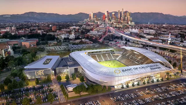 MLS: empezó la construcción del estadio para Los Ángeles FC