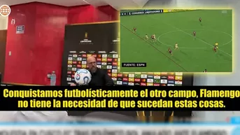 Molestia en Cusco tras polémico gol anulado ante Flamengo en Copa