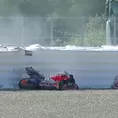 MotoGP: Marc Márquez sufrió un impactante accidente en los entrenamientos del GP de España