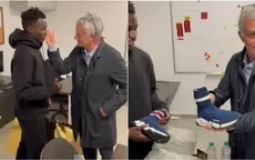 Mourinho cumple promesa a Afena Gyan: Le regaló zapatillas de 800 euros tras anotar - Noticias de masters-1000-roma