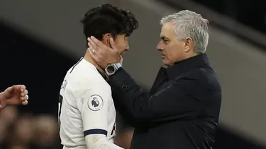 Mourinho elogió al delantero coreano. | Foto AFP