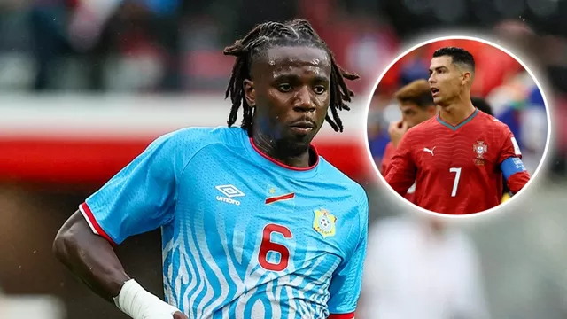 Ngal'ayel Mukau, jugador de Congo, lanzó sorpresivo calificativo a Cristiano Ronaldo tras empate con Portugal / Fuente: X Lille O. S. C. / Routers
