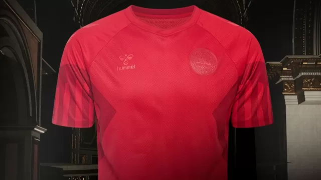 Hummel oculta su logo en la camiseta de Dinamarca como protesta contra Qatar
