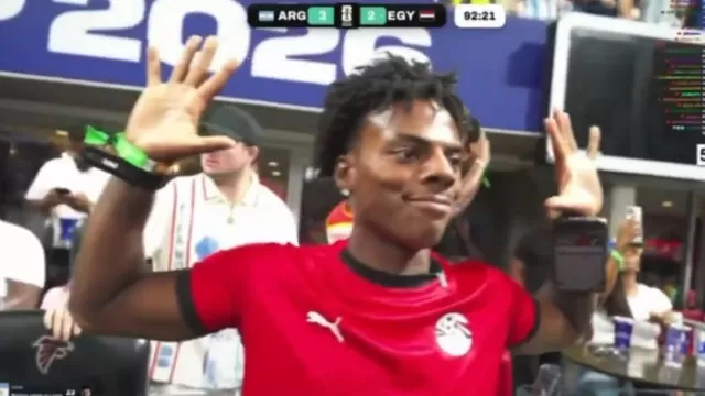 Speed alentó a Egipto en la derrota ante Argentina por los octavos de final del Mundial 2026. (Video y foto: streaming de Speed)